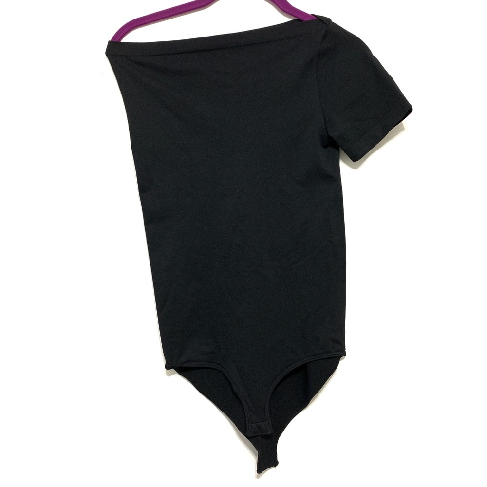 Helmut Lang Asymmetrical Seamless Bodysuit Size S